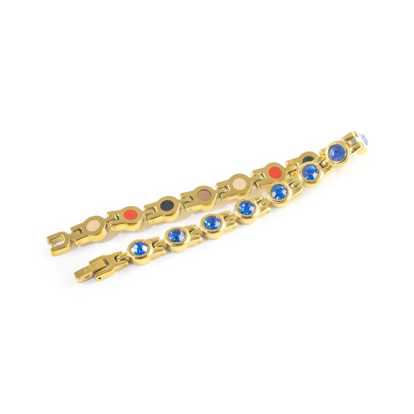 Stod Gold & Blue Crystals