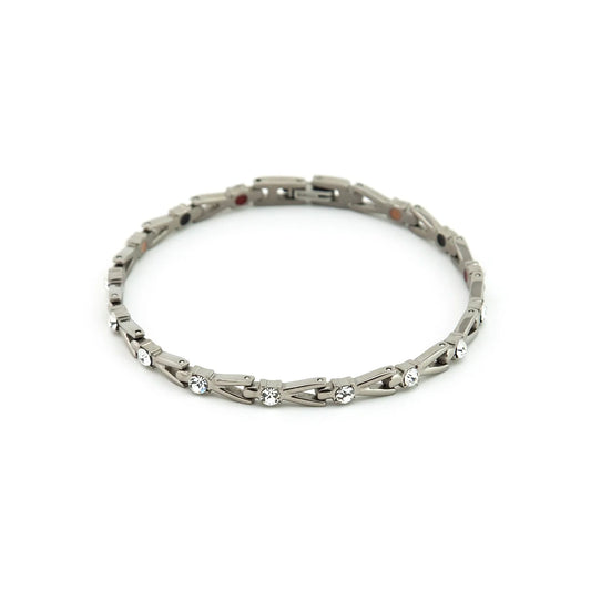 Shoot Star  Silver & Clear Crystals