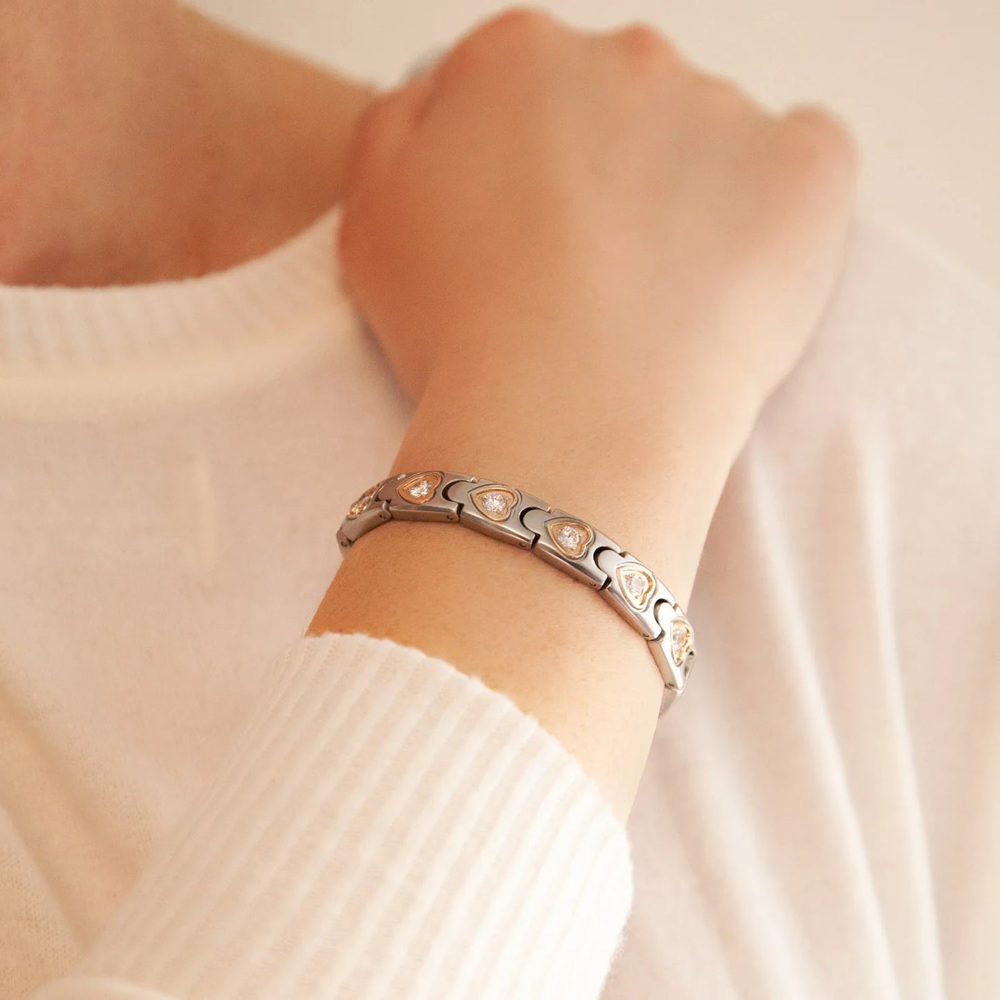 Swarovski Hearts – Rose Gold Hearts & Swarovski Crystals