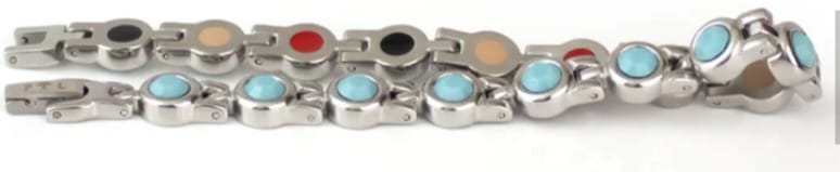 Stod Turquoise- Negative Ion Bracelet, Stainless Steel with Turquoise