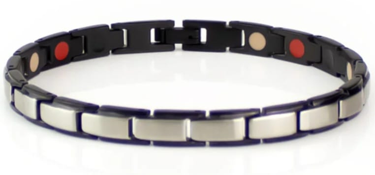 In Line Silver & Black