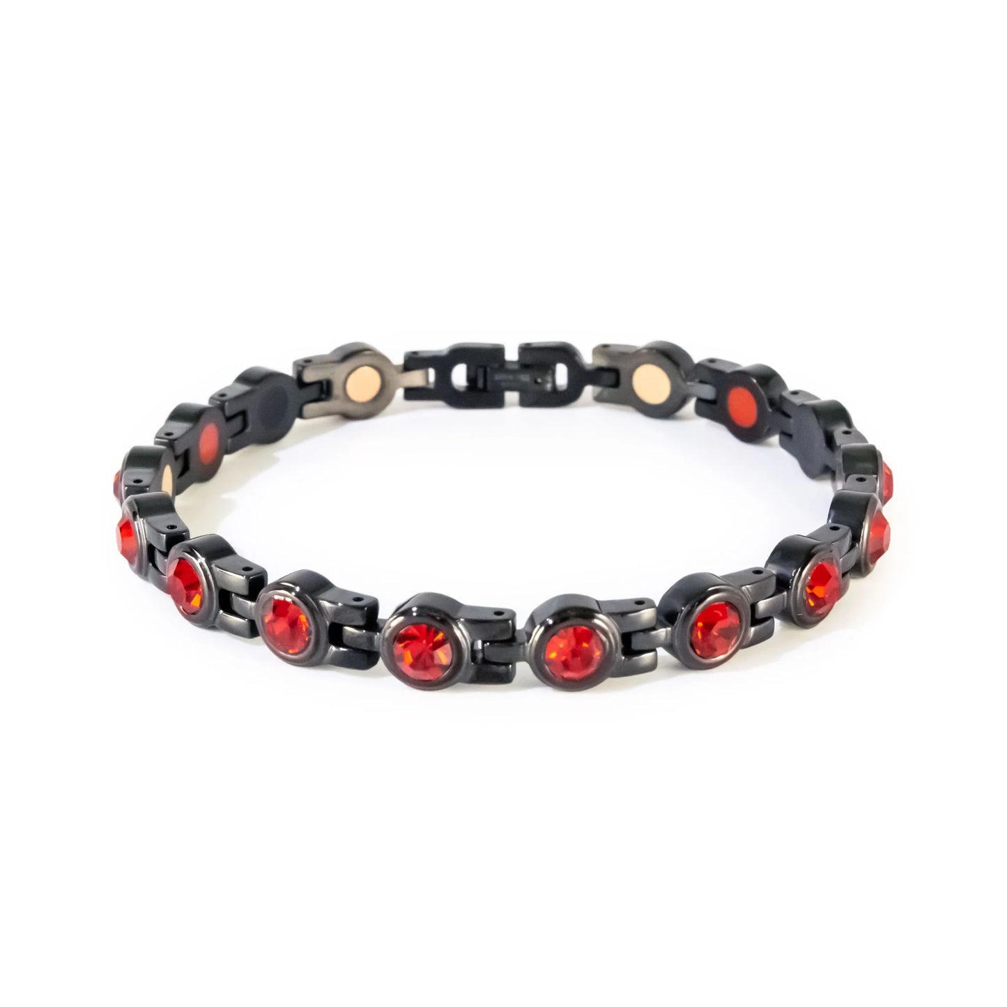 Stod Black & Red Crystals