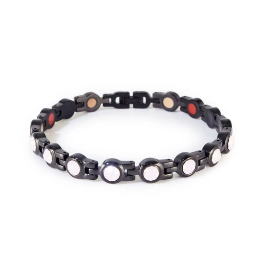 Stod Black & Pink Crystals