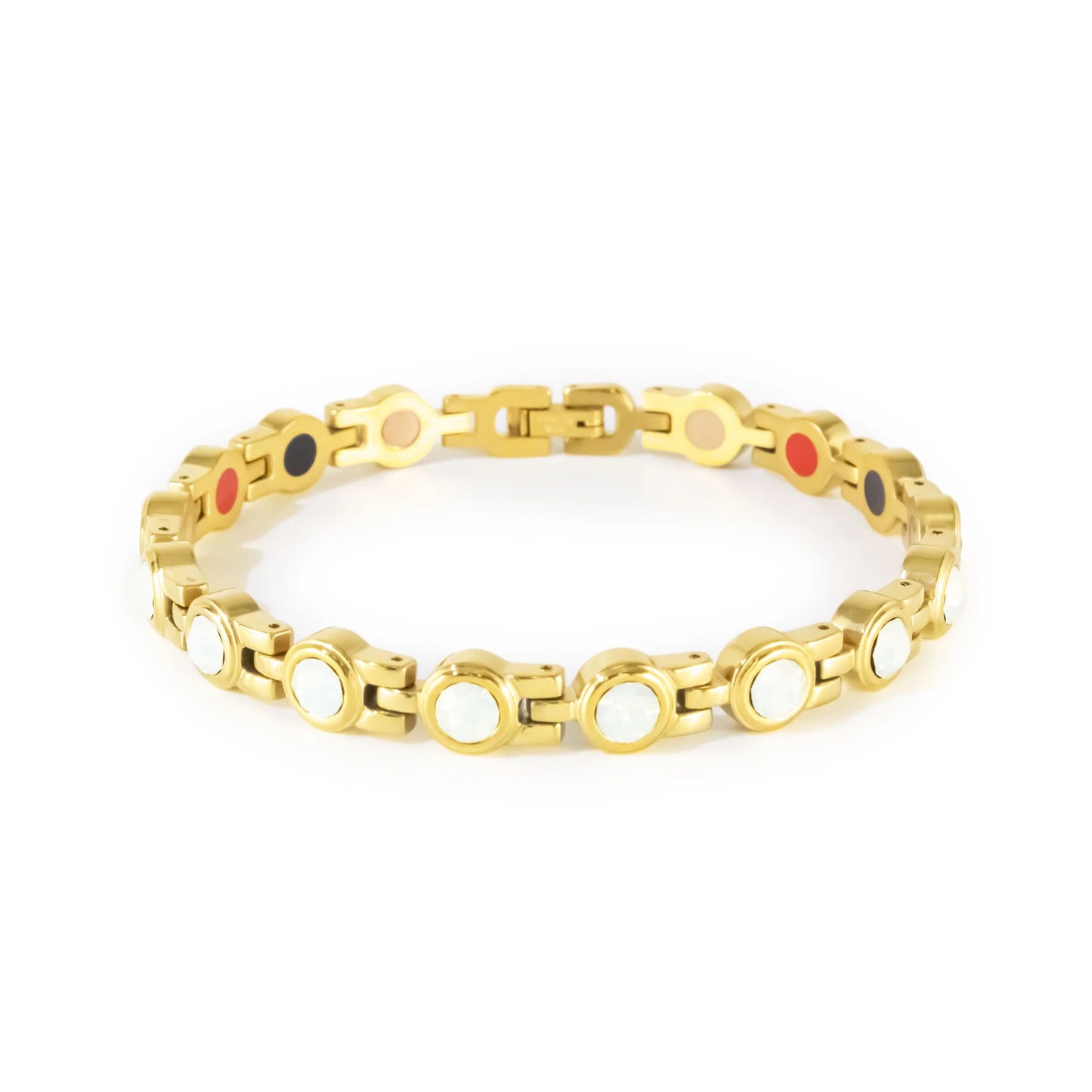 Stod Gold & White  Opal