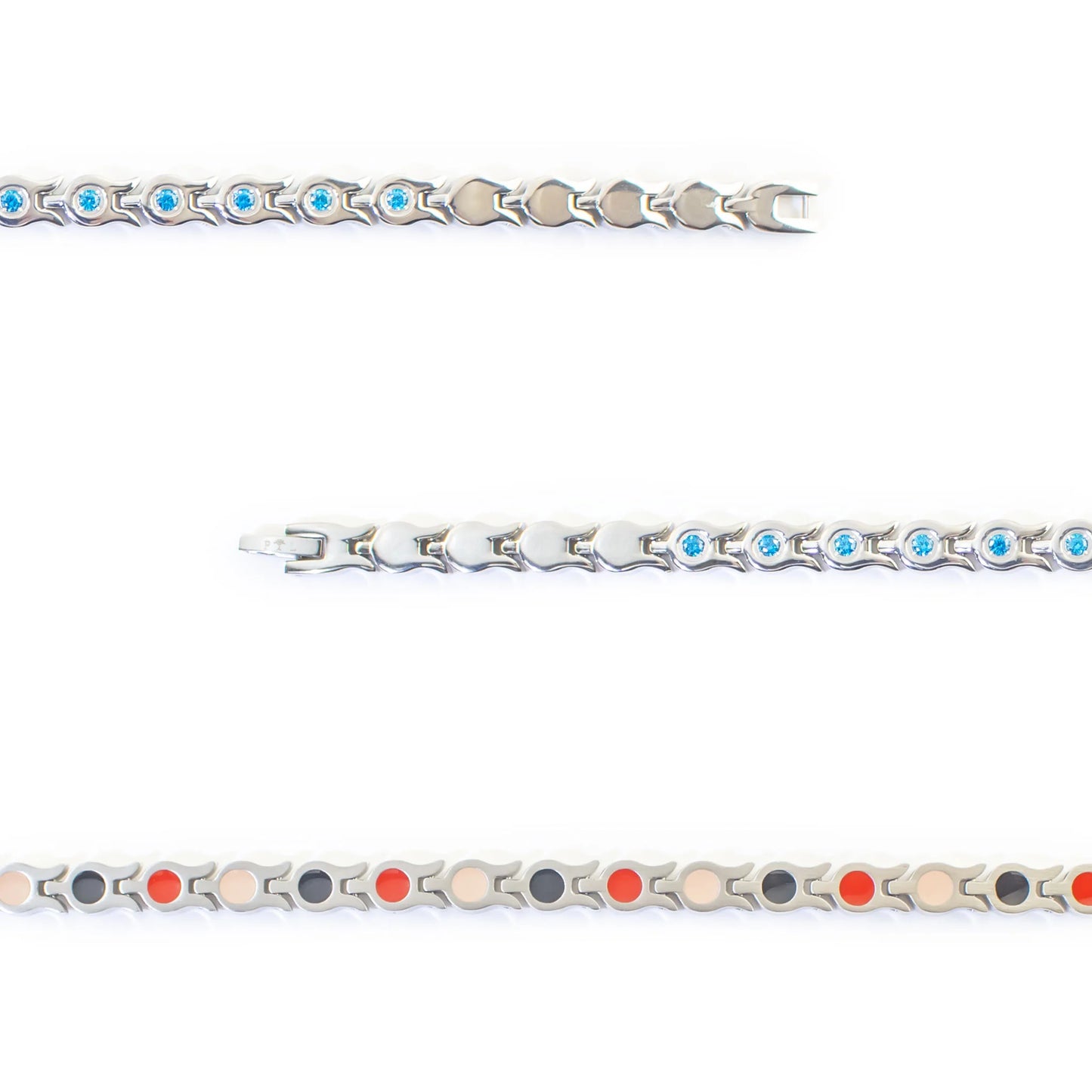 Star Silver & Aqua Crystals