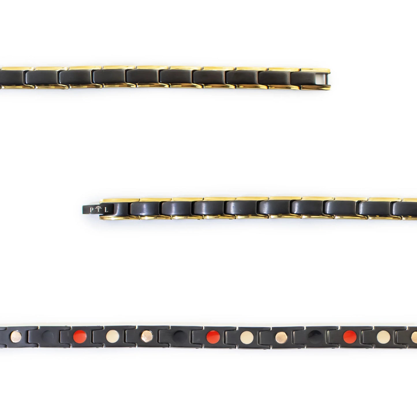 In Line Gold & Black