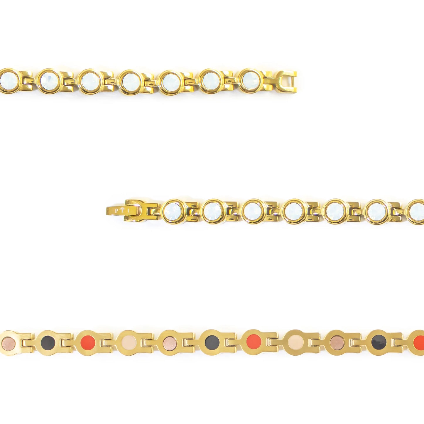 Stod Gold & White  Opal