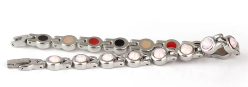 Stod Silver & Pink Crystal