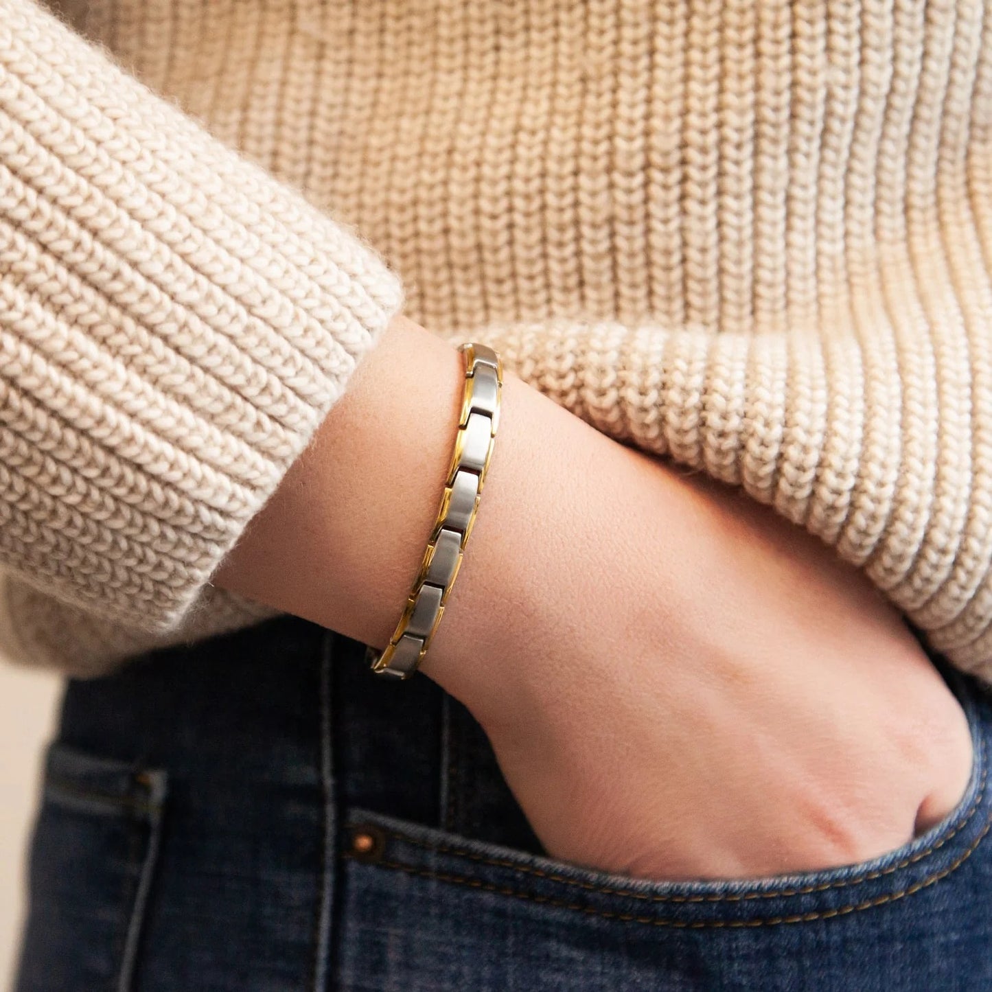 In Line Silver & Gold
