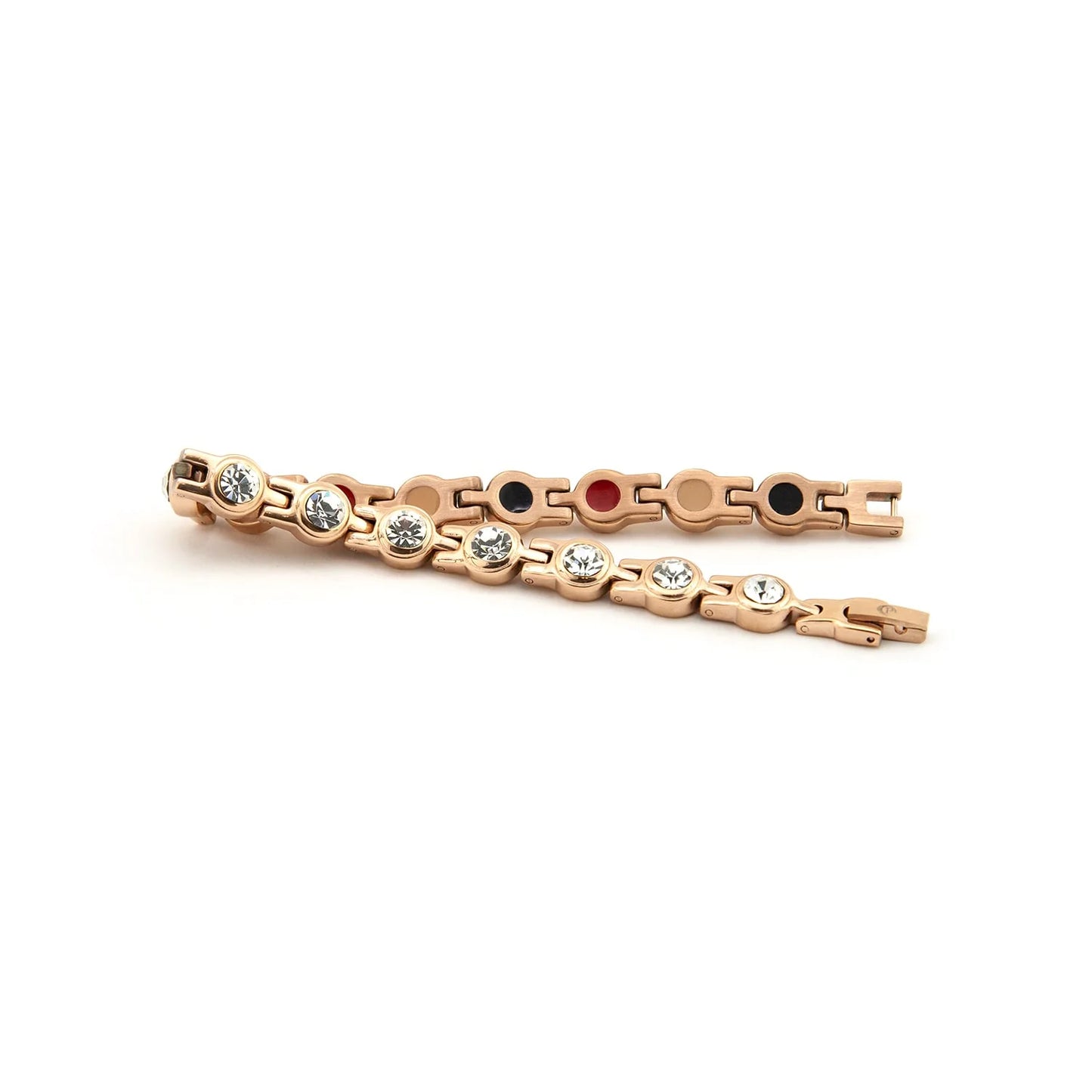 Stod Rose Gold & Clear Crystals