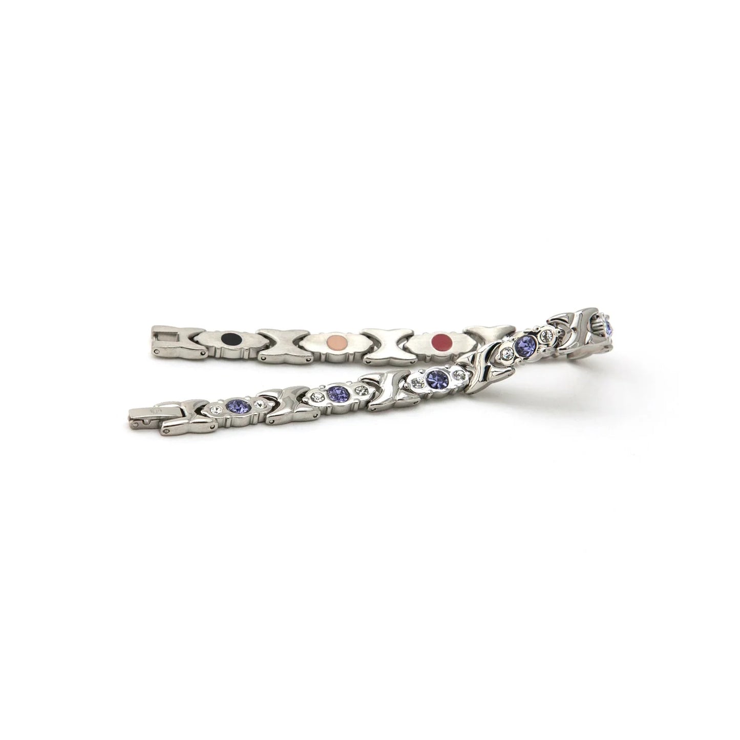 Jewel of Nile Silver & Purple Crystals