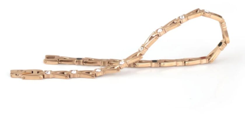 Shoot Star Rose Gold & Clear Crystal